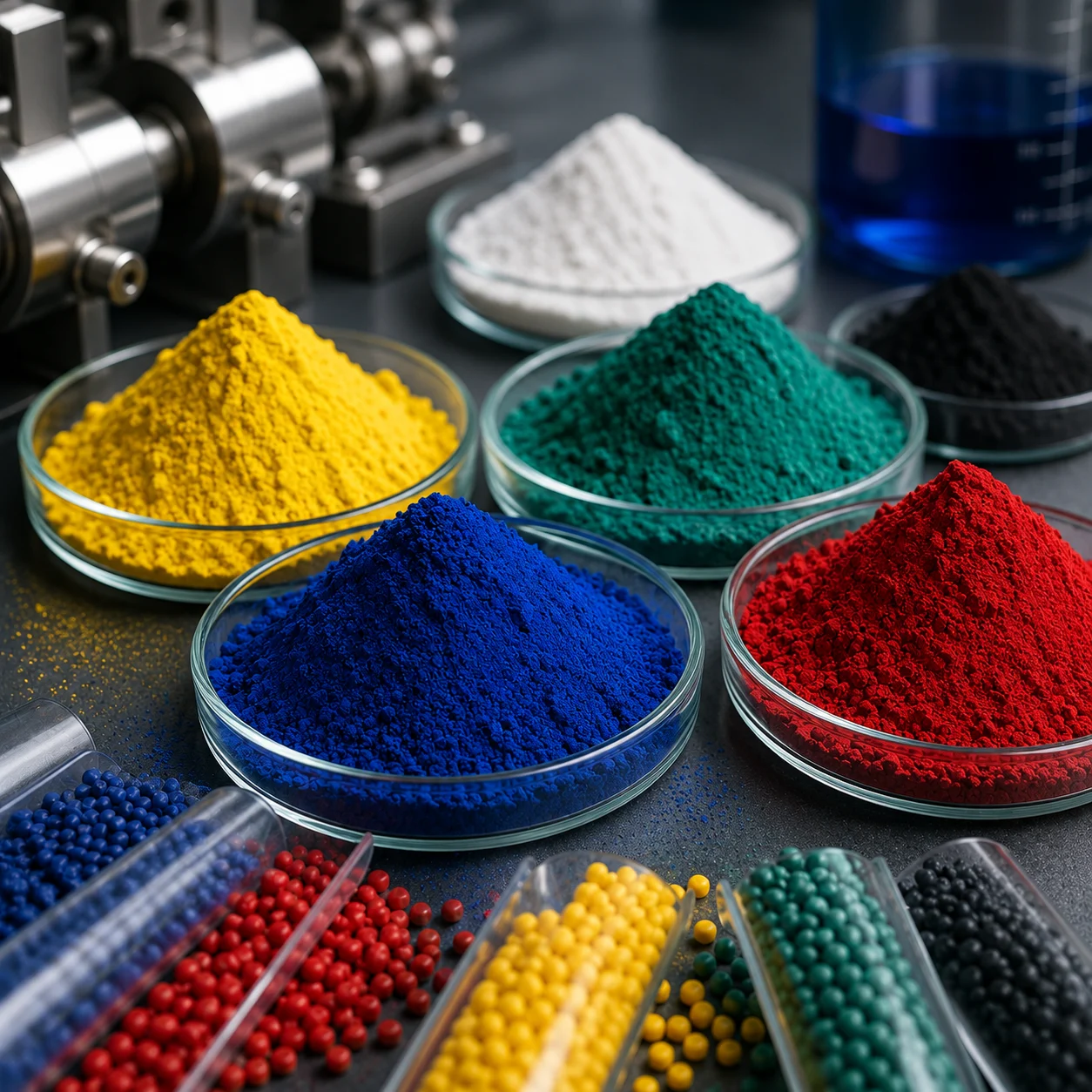 Pigment Dispersiyonu Nedir? Üretim Kalitesini Etkileyen En Önemli Faktör | Tüver Pigment Resmi
