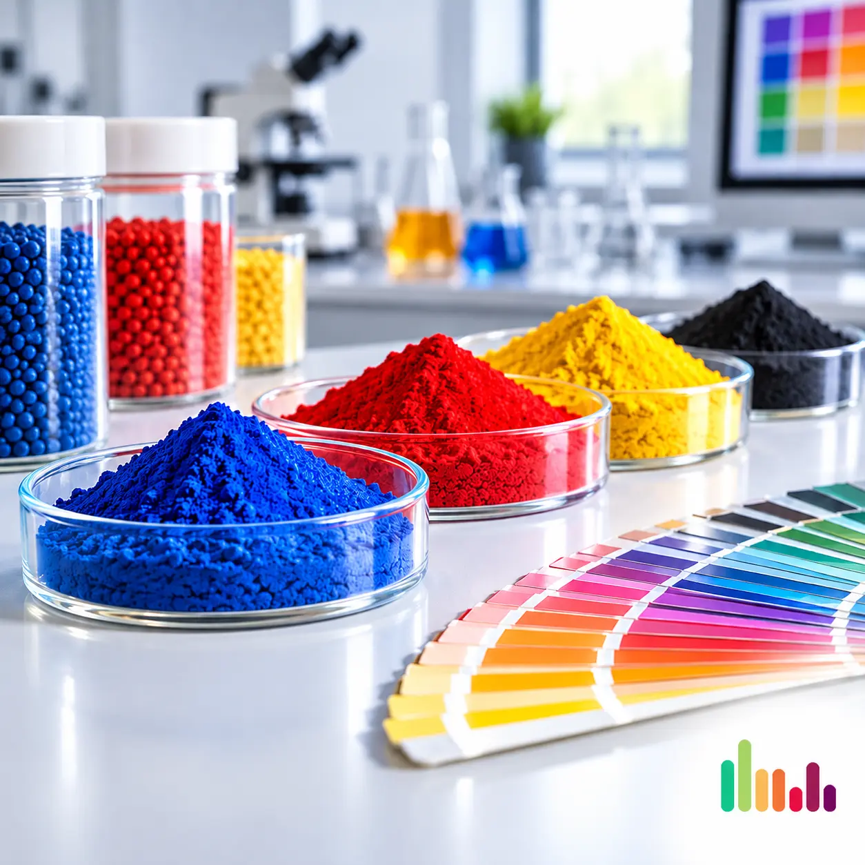 Pigment Renk Gücü Nedir? Tinting Strength, Ölçüm Yöntemleri ve Önemi | Tüver Pigment Resmi