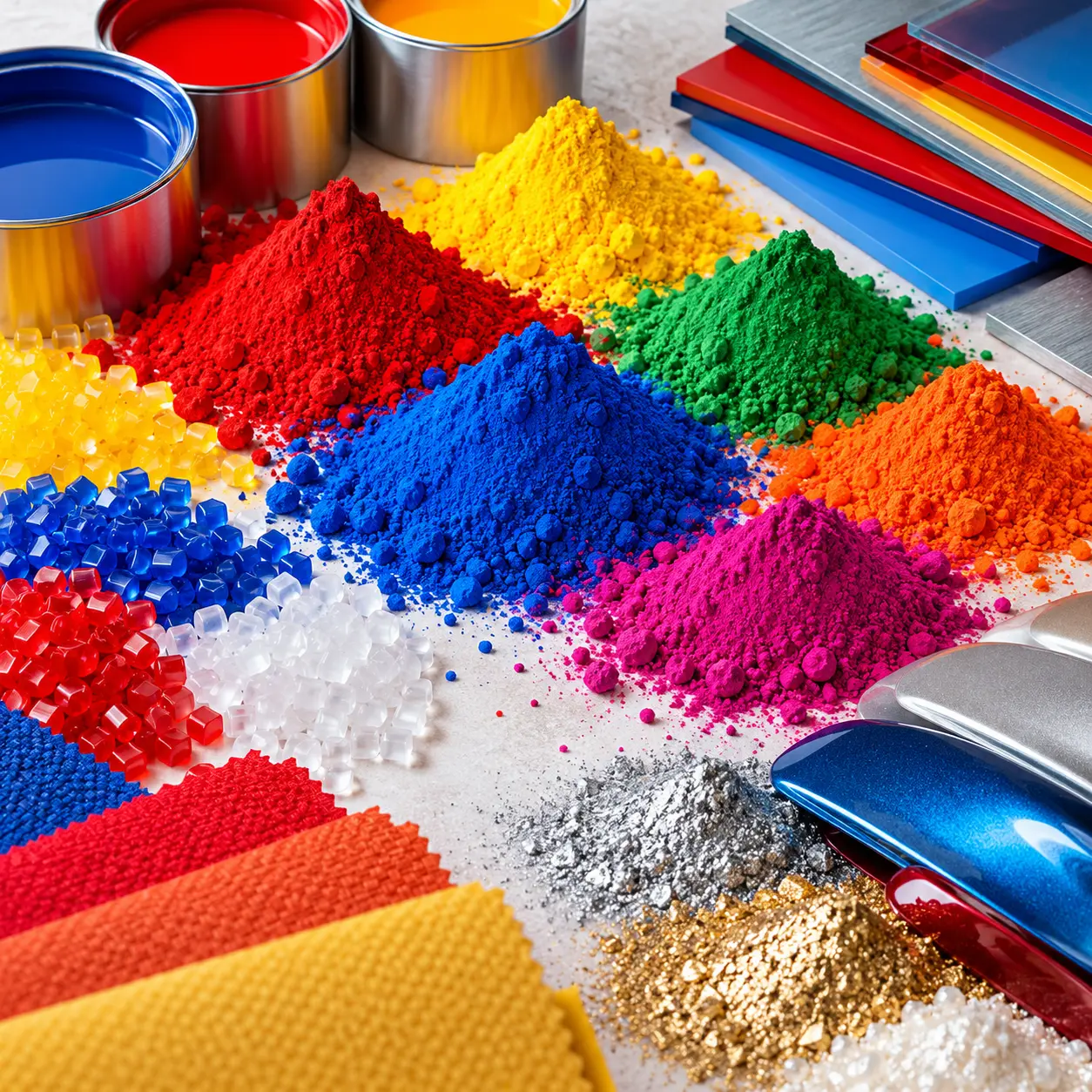 Pigment Nedir? Pigment Çeşitleri, Özellikleri, Kullanım Alanları ve Doğru Pigment Seçimi Resmi