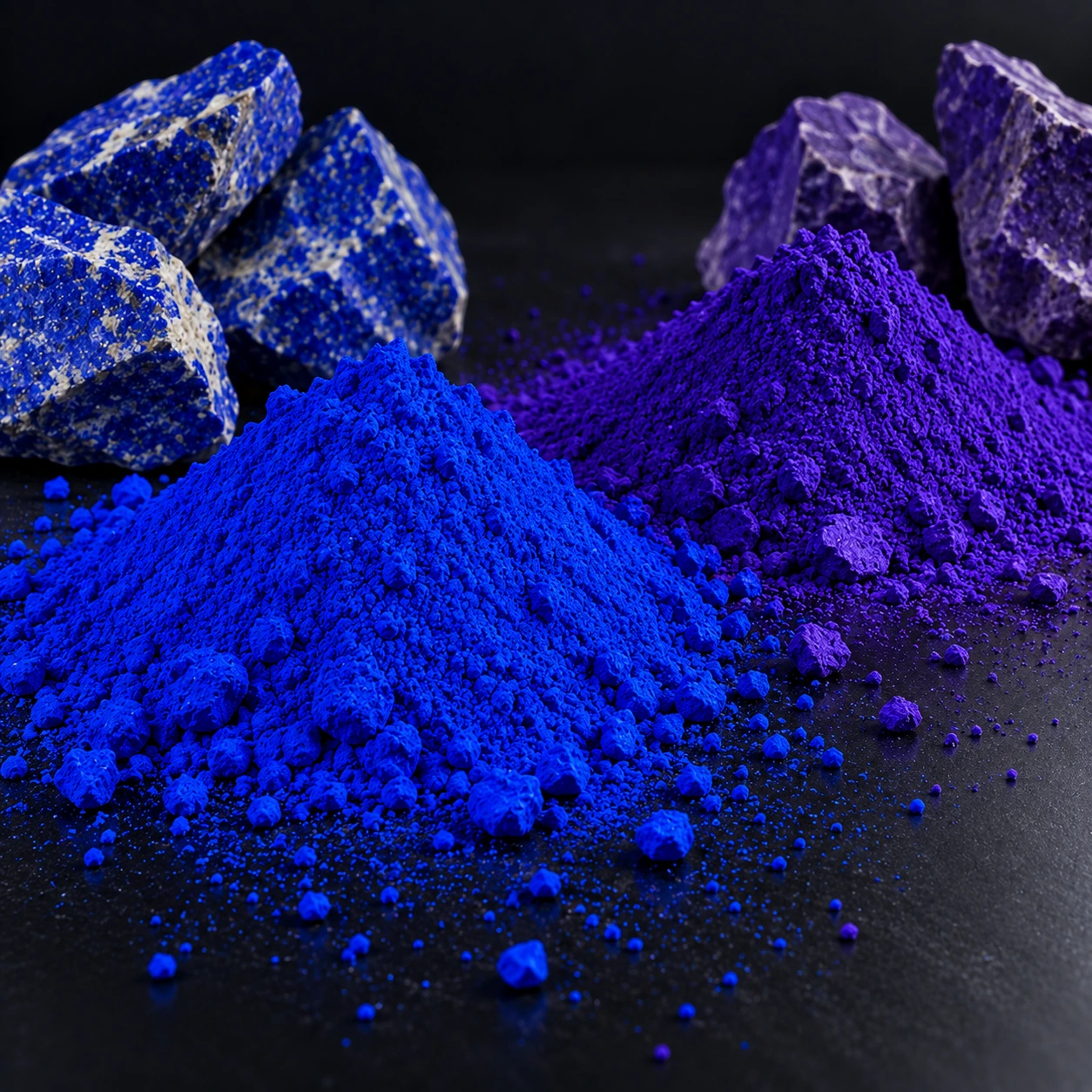 Ultramarin Pigmentler | Ultramarine Blue ve Violet | Tüver Pigment