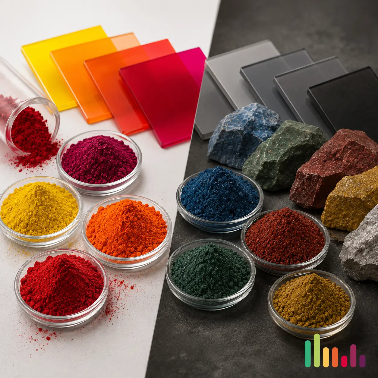 Organik ve İnorganik Pigment Arasındaki Farklar